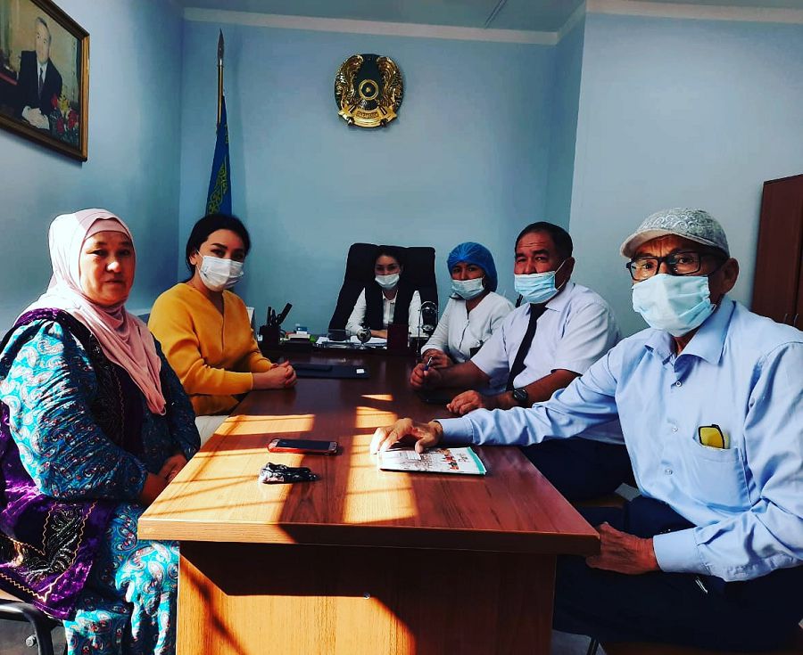 Індеттен қайтыс болған медицина қызметкерлерінің отбасыларына көмек көрсетілді