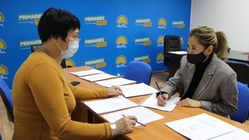 Қостанай облысында 20 мыңға жуық партия мүшесі дауыс берді