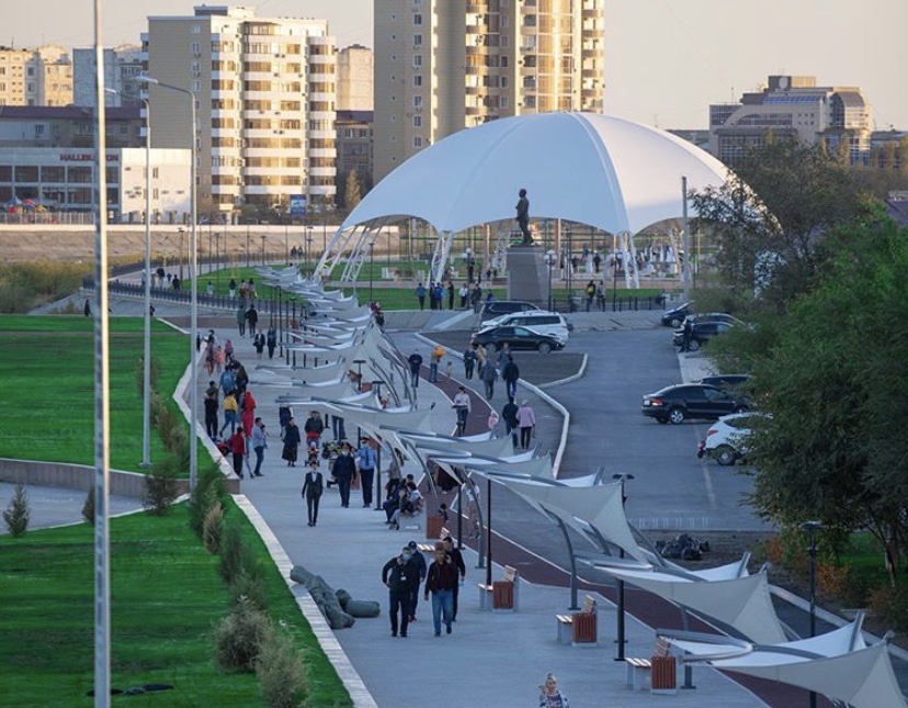 Атырауда Жастар саябағы ашылды