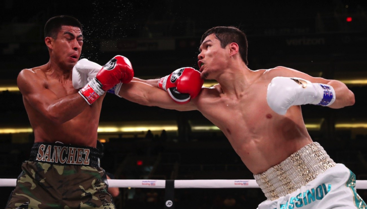 Экс-чемпионмен жұдырықтасады