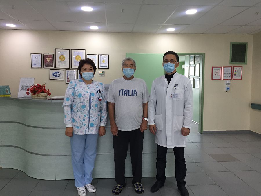 Қарияны 7 минутта аяғынан тұрғызды