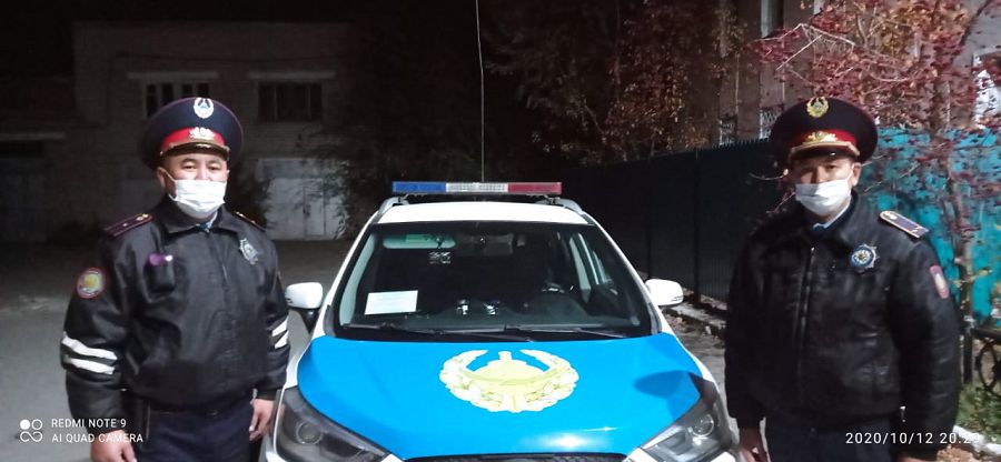 Толғақ қысқан әйел ауруханаға автопатрульмен жетті