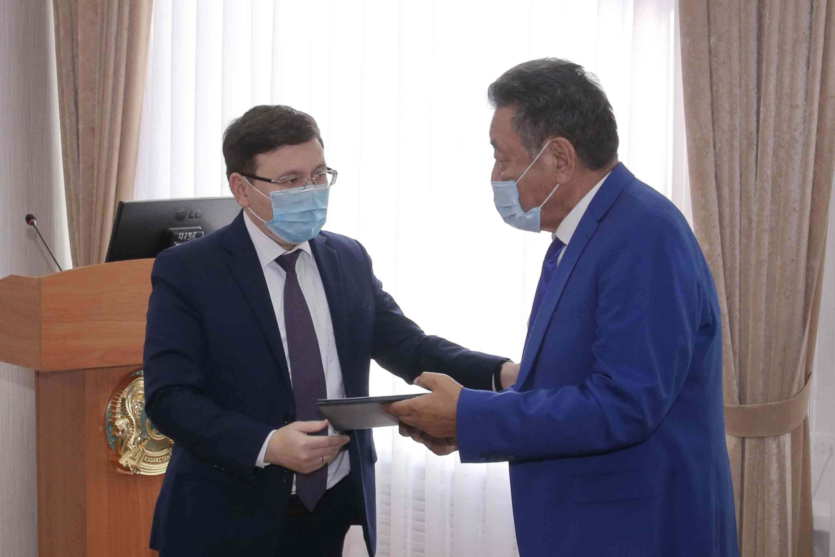 Ғалымның еңбегі аталып өтті