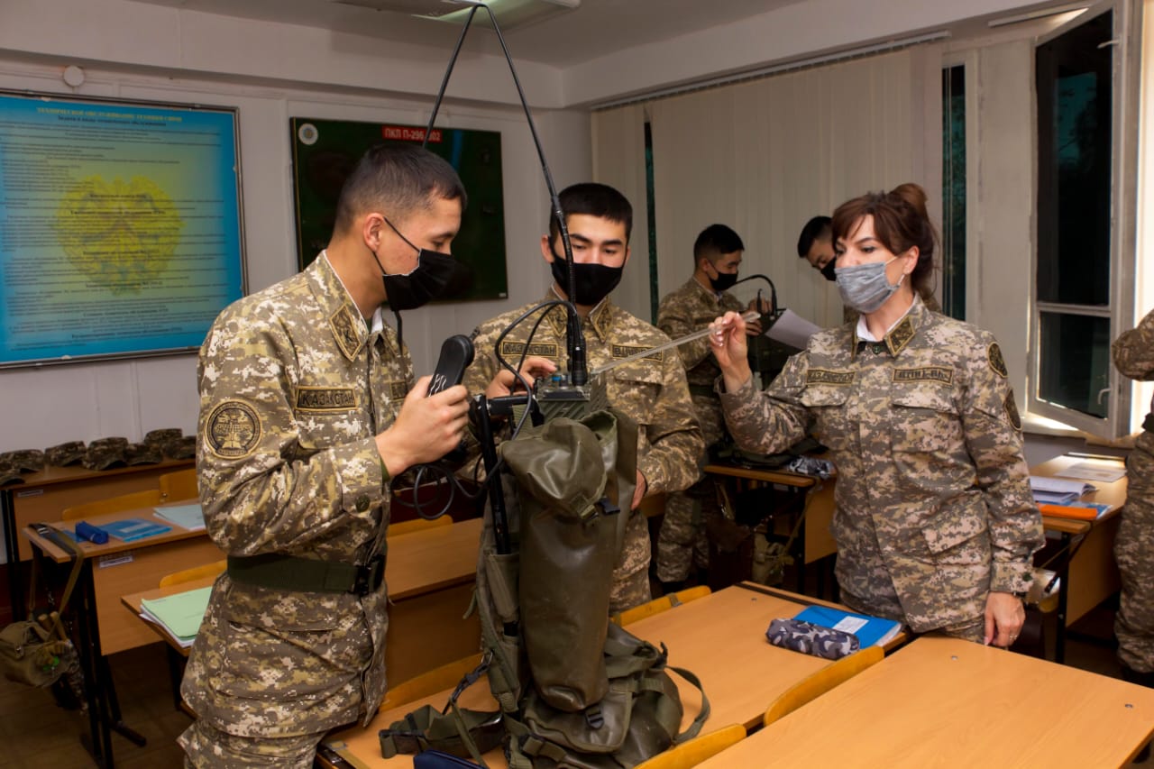 Әскери байланысшылар кәсіби мерекелерін атап өтті