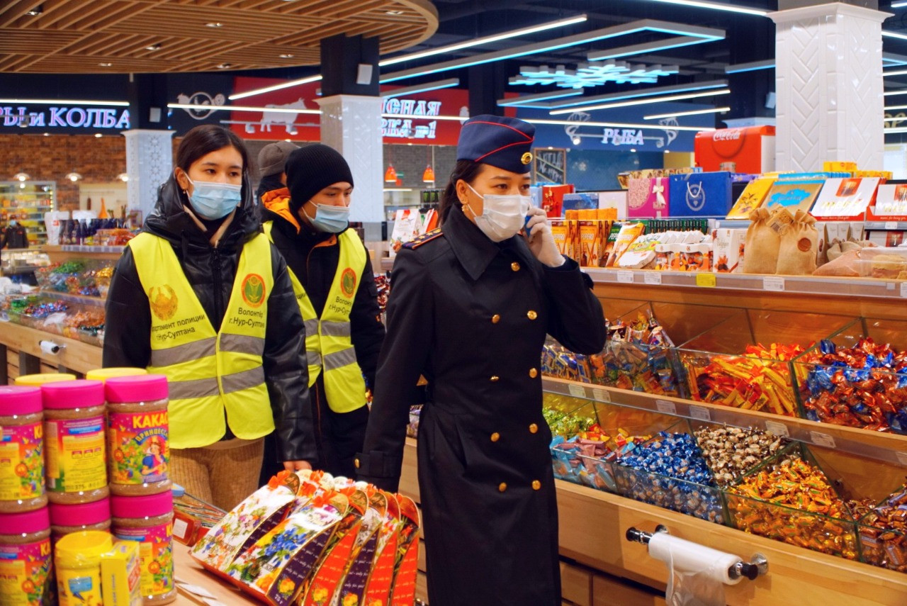 Волонтерлер де рейд жүргізеді