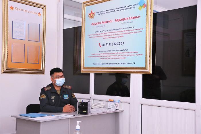 Атырауда "Қарулы Күштер – адалдық алаңы" ашылды