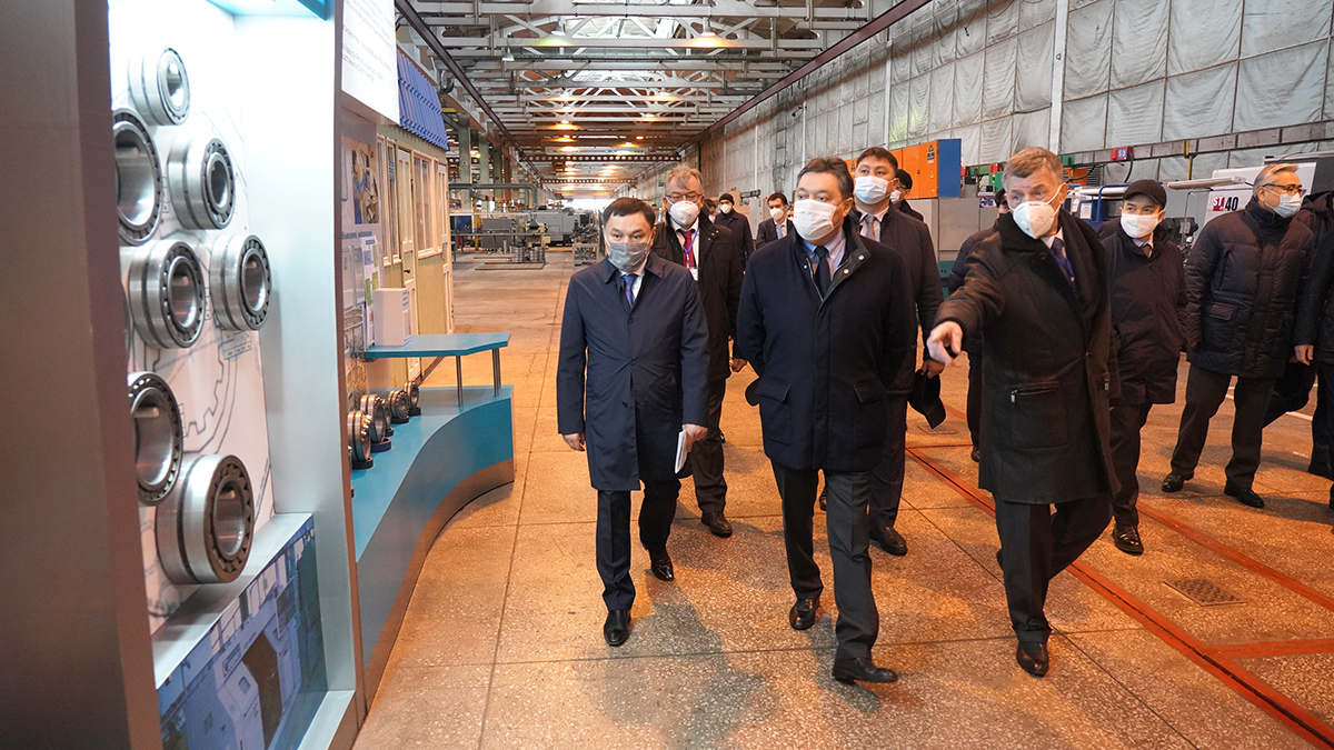 Асқар Мамин Ақмола облысына жұмыс сапарымен барды