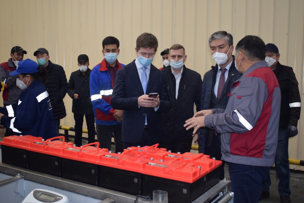 Қазақстанда аккумулятор батареяларын өндіру бойынша жаңа технология іске қосылды
