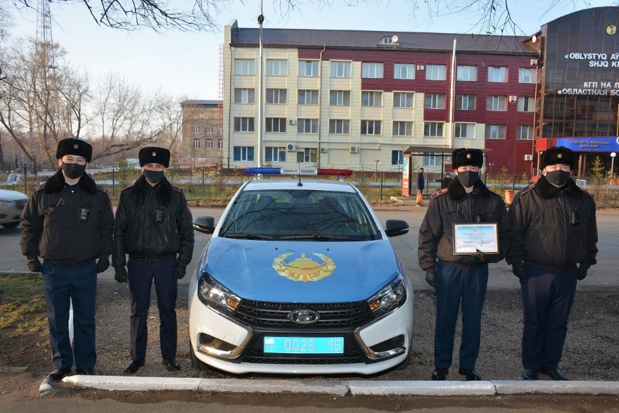 Учаскелік инспекторлар жаңа қызметтік көліктер алды