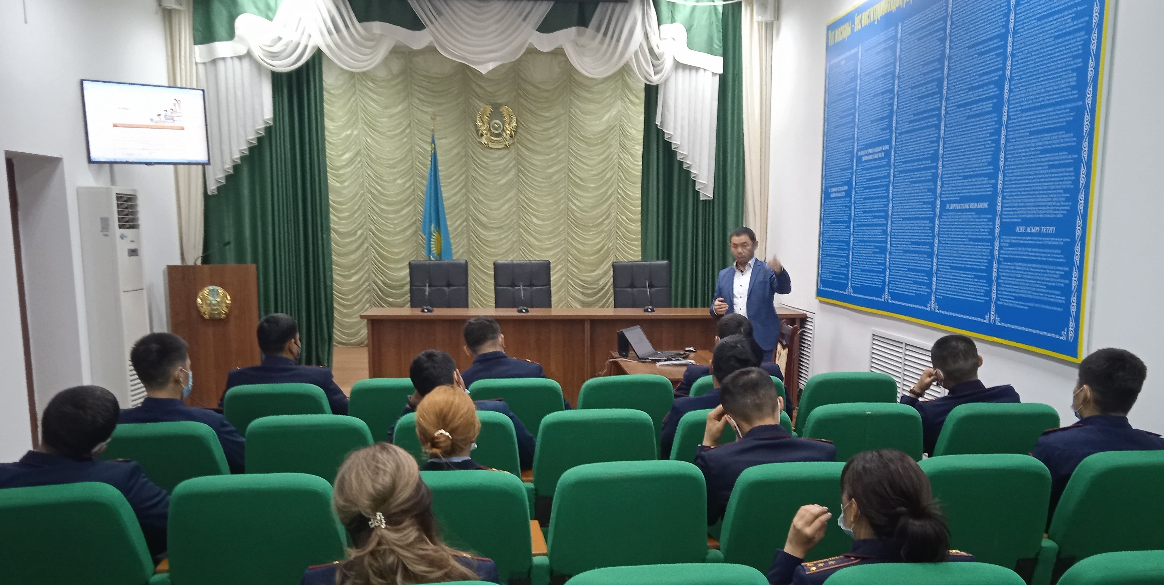 Маңғыстау ҚАЖД-інде теолог дәріс оқыды