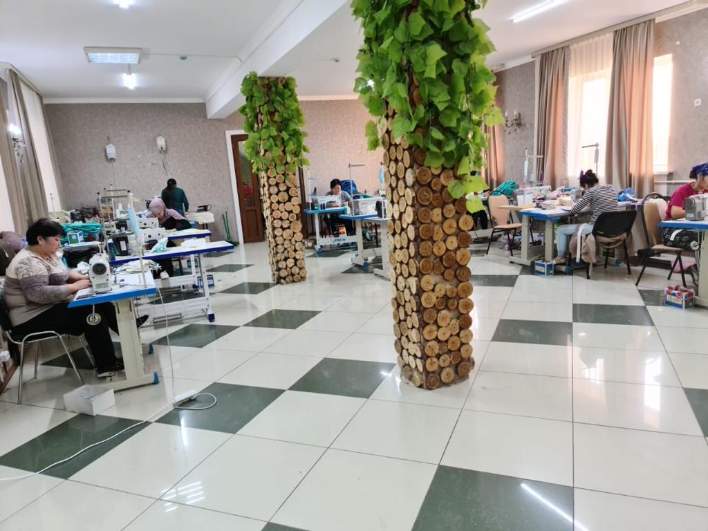 Тігін шеберханасына айналған тойхана