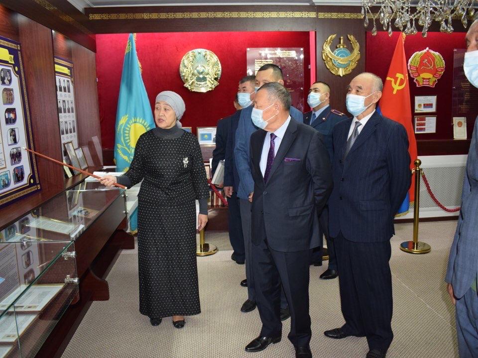 Ішкі істер органдарының ардагерлерімен кездесу өтті