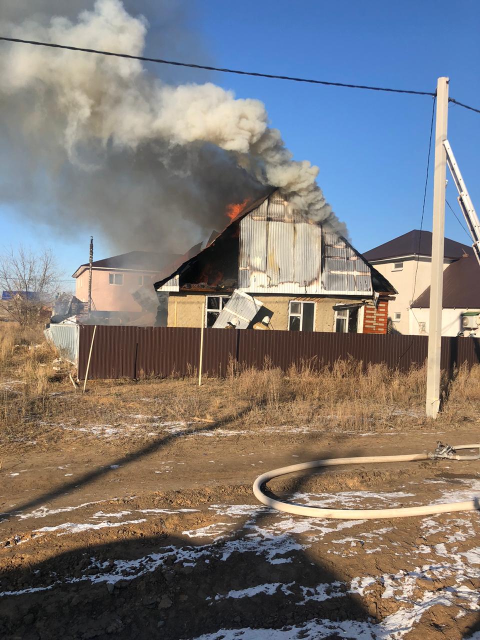 Оралда газ балоны жарылды