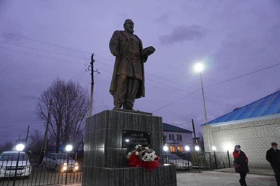 Күршімде Абай алаңы ашылды