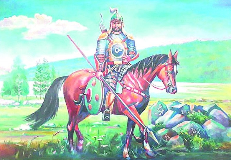 Қалбаны қалмақтан қорғаған ерлер