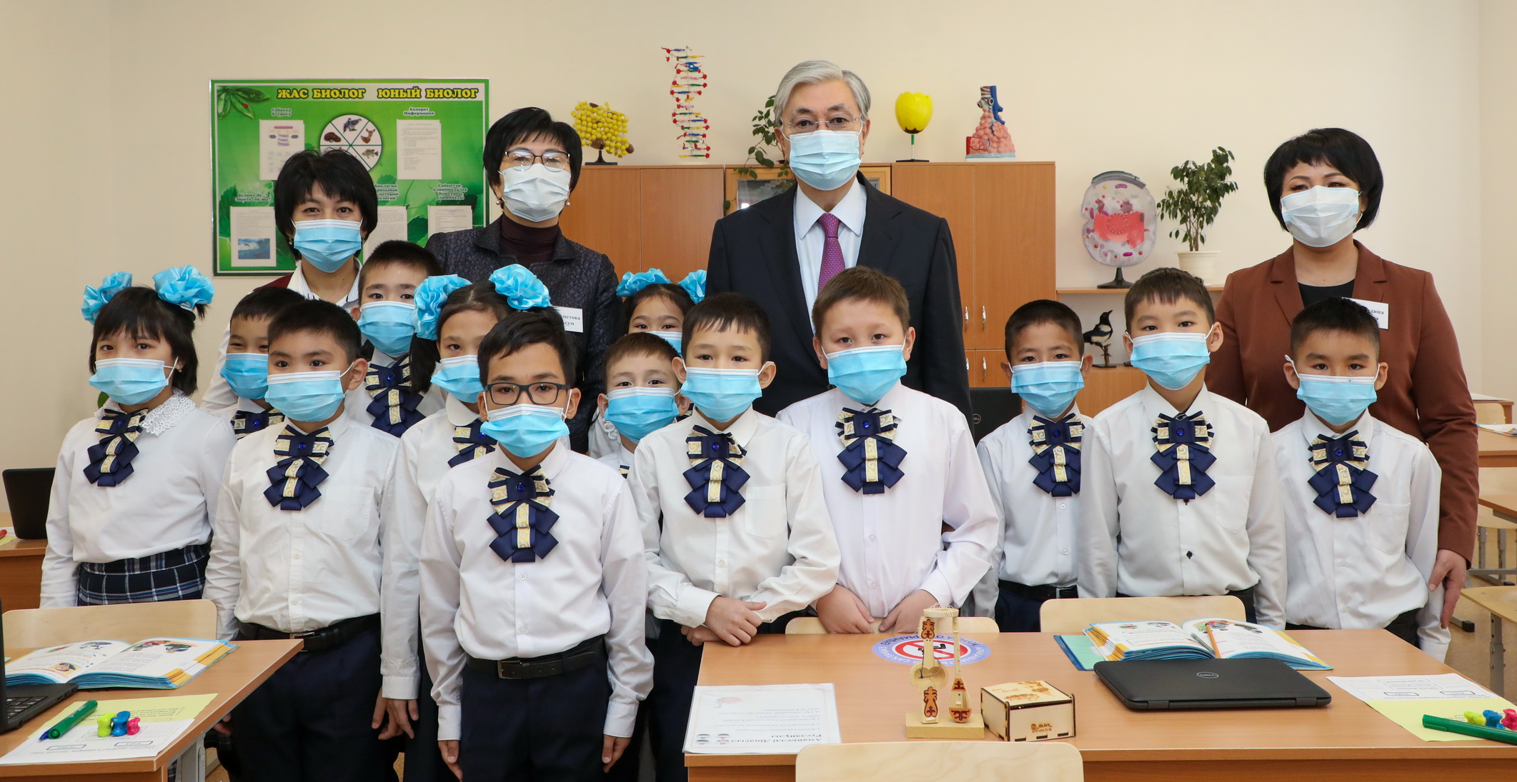 Президент жаңа мектепке Абай есімін беру идеясын қолдады