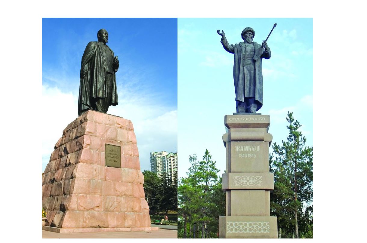 Алыптар үндестігі: Абай мен Жамбыл