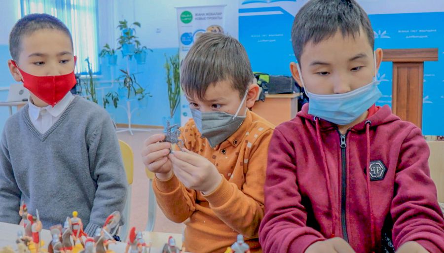 Өткен дәуір жауынгерлерімен «кездесу»