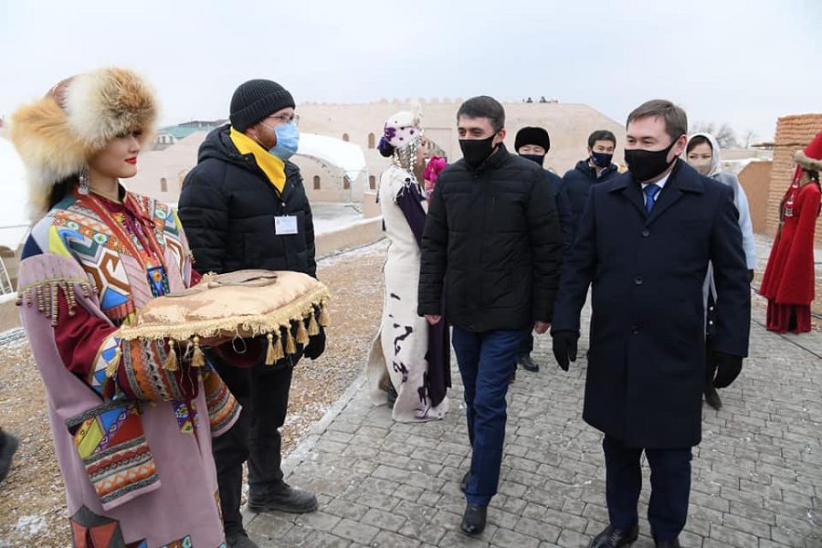 Эстафета Душанбеге жолданды