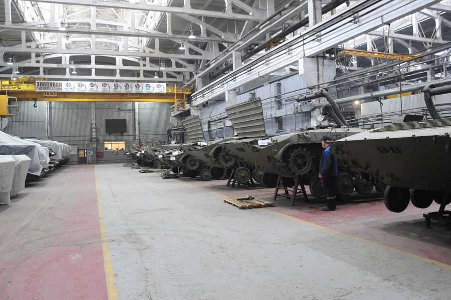 Бронды техника күрделі жөндеуден өткізілді