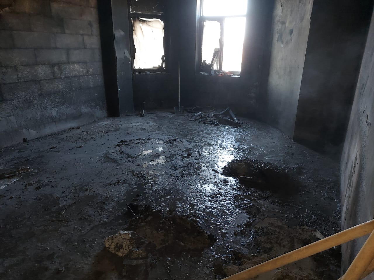 Атырауда 8 қабатты тұрғын үй кешенінен өрт шықты