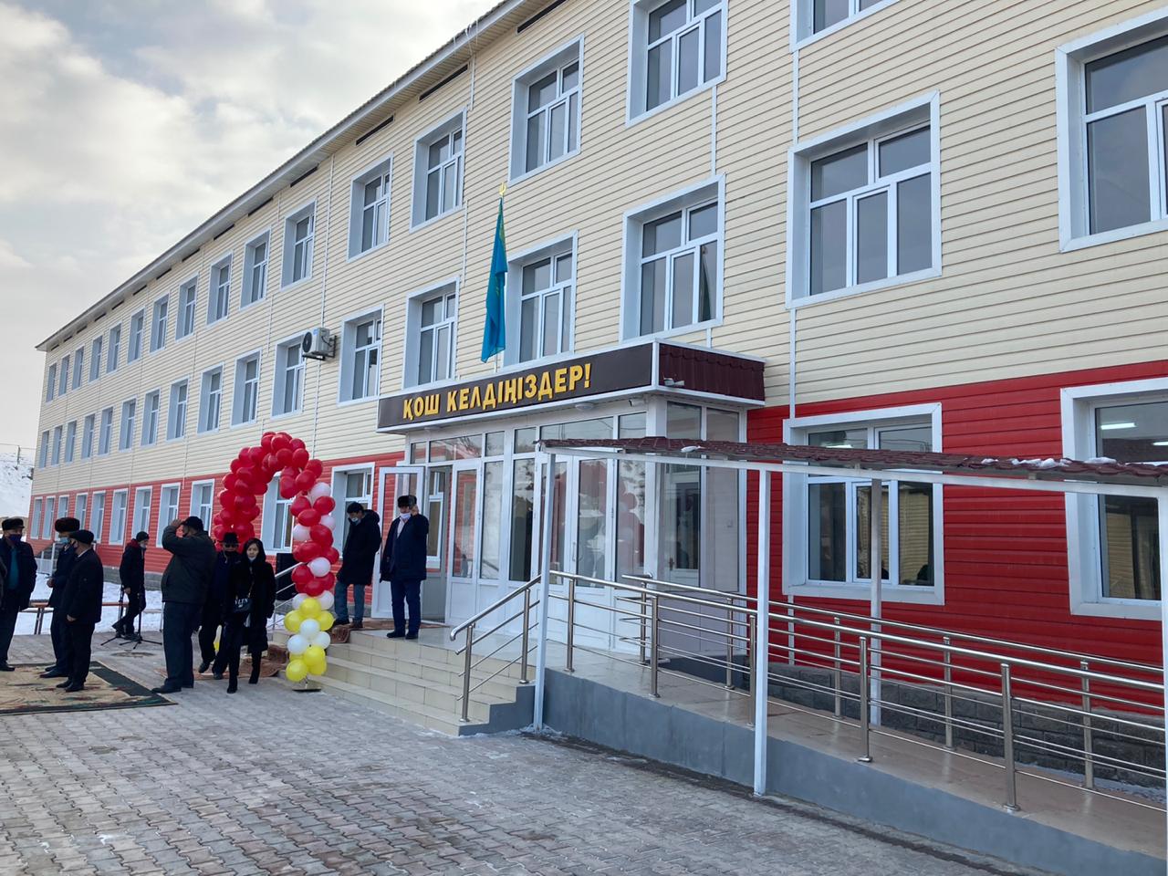 Түркістан облысында мереке қарсаңында жаңа мектептер пайдалануға берілді