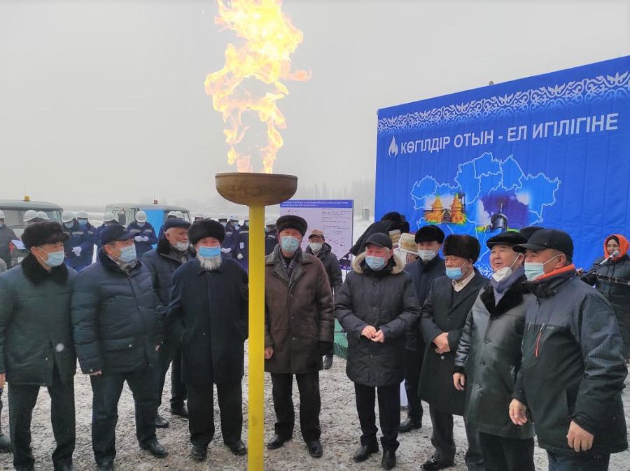 Қордайлықтар қуанған күн (Жеті мыңдай отбасы ең қолайлы отын түріне қосылуға мүмкіндік алды)