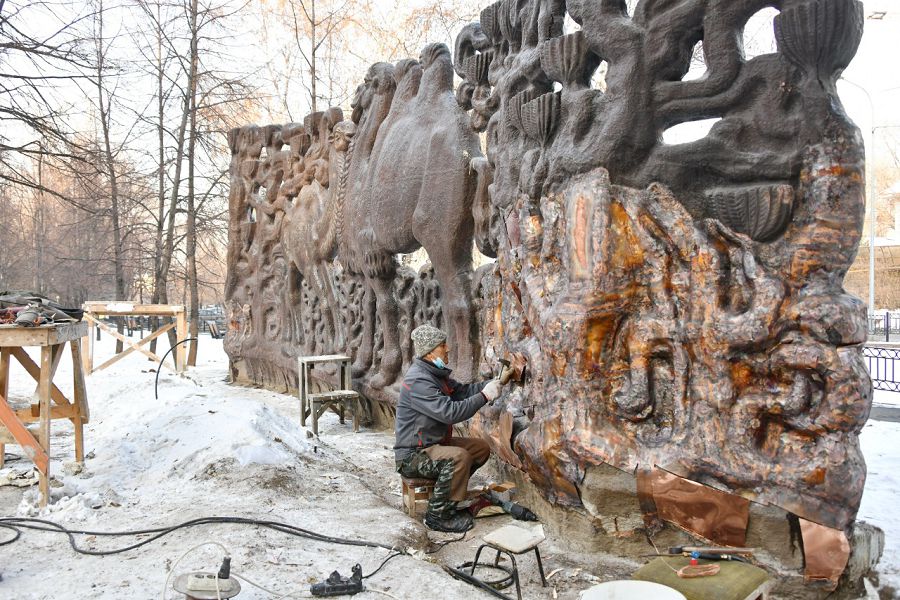 «Түйелер» панносы қалпына келтірілді