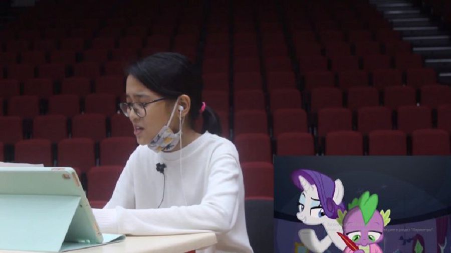 Оқушылар жасаған дубляж