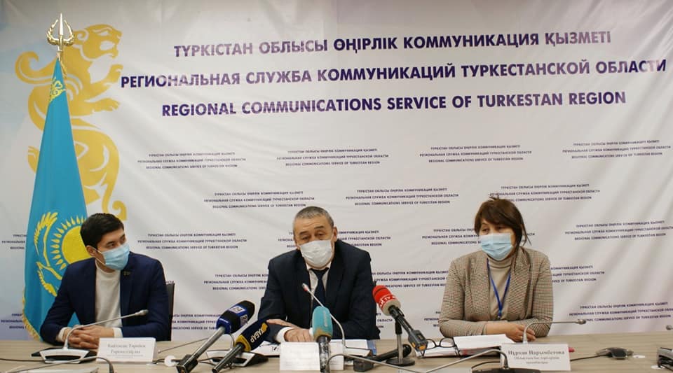 Түркістан облысында COVID-19 расталған 117 жағдай тіркелген