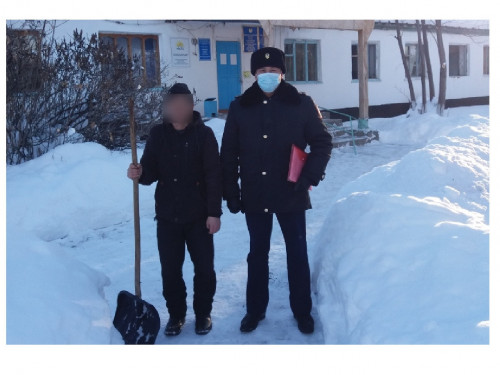 Мәжбүрлі еңбекке тартылған азаматтың көмегі