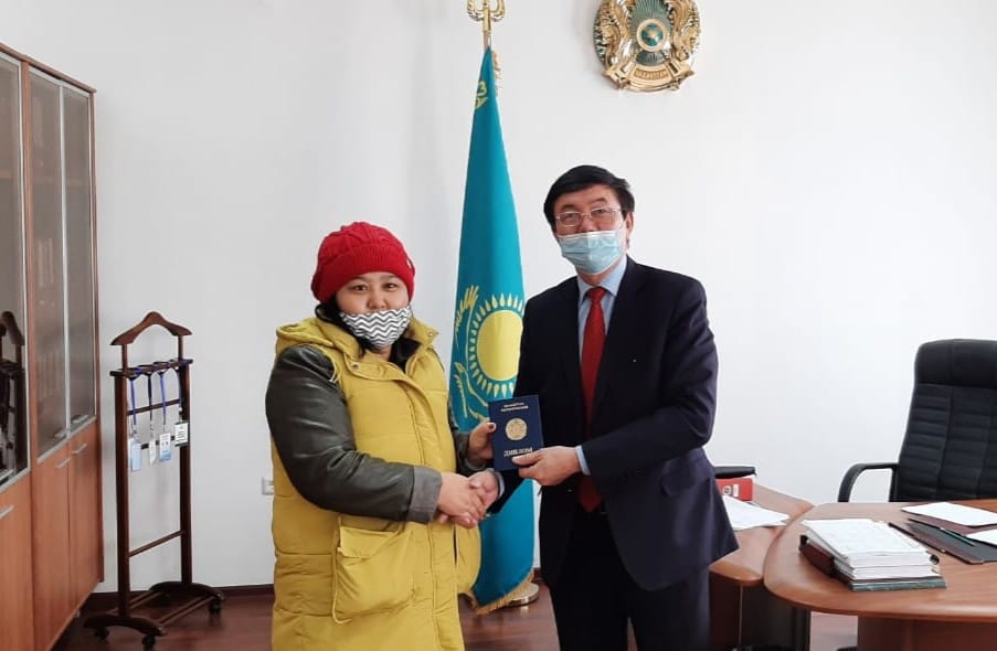 Атырауда І топтағы мүгедек дипломын 13 жылдан соң алды