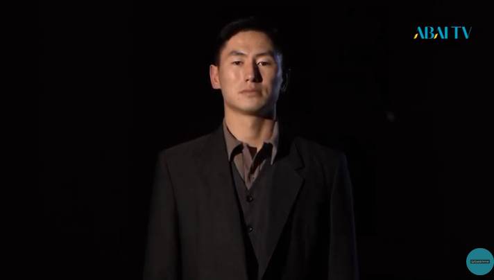 Қарағандылық тележурналист Қасымның кинодағы рөлін сомдады