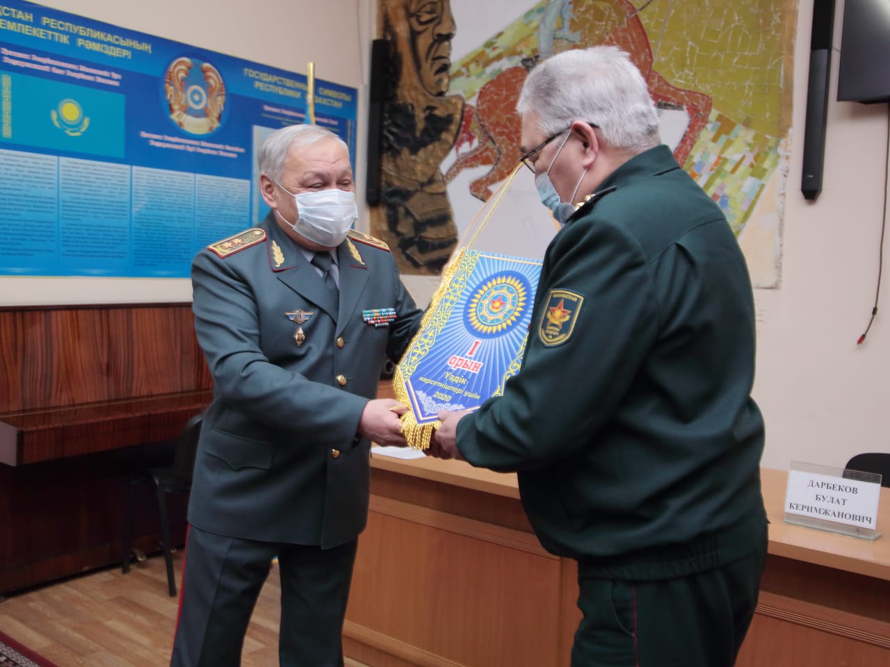 Мамыраев атындағы әскери-техникалық мектеп үздік атанды