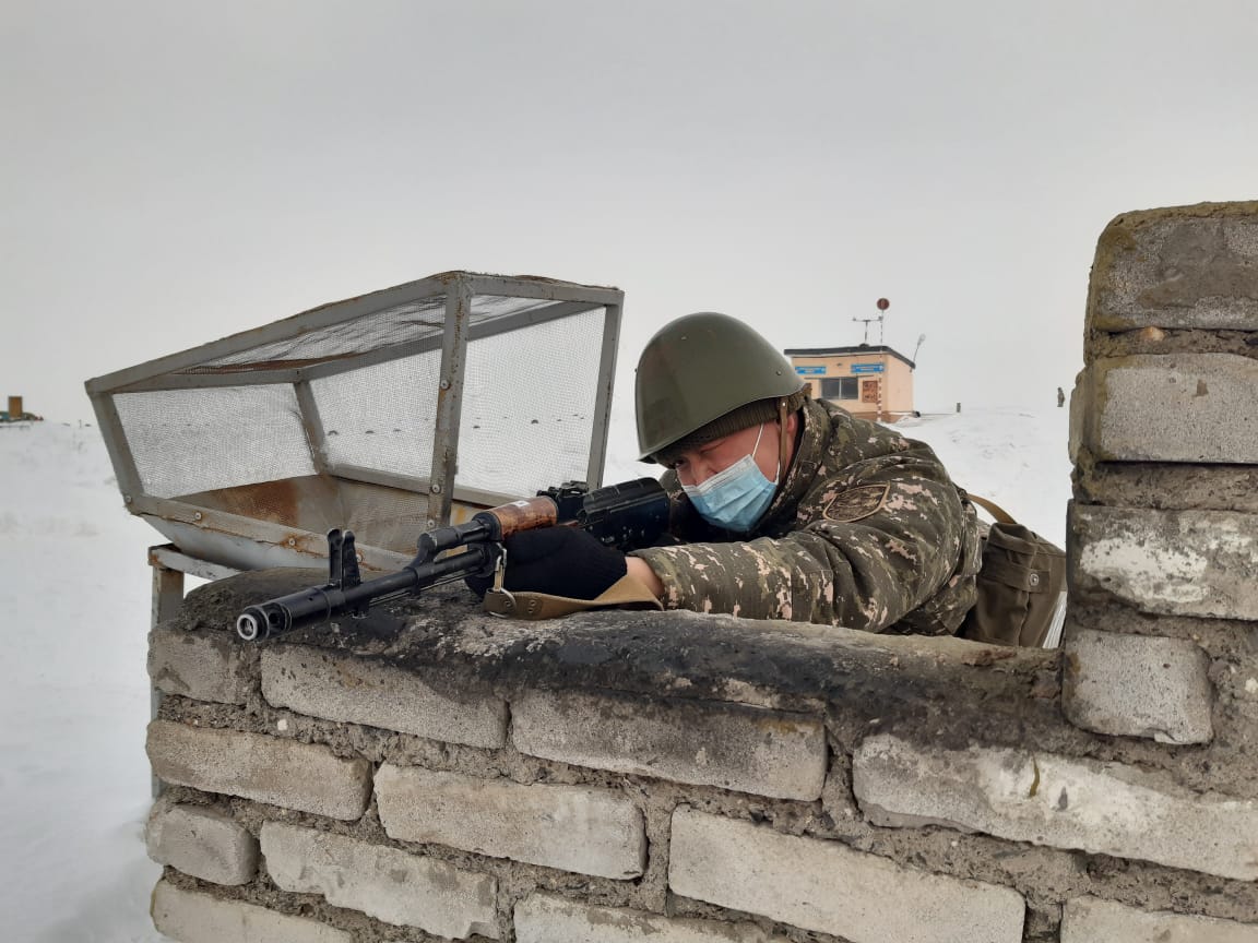 Өскеменде алғашқы атыс жаттығуы өтті