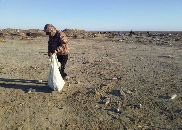 Атырауда бұрынғы браконьерлер көше тазалап жүр