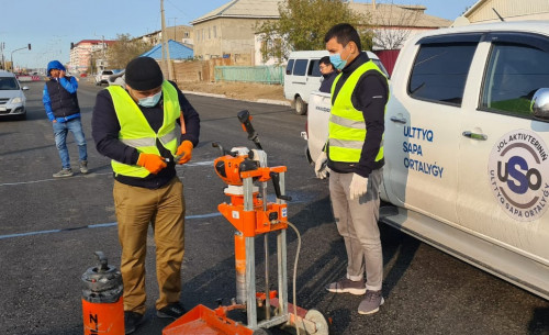 Атырауда сапасыз жолды қайта жөндеуге 11 млн теңге жұмсалды