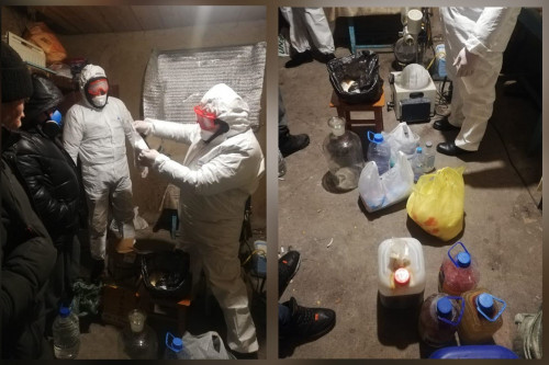 Синтетикалық есірткілерді ауылда дайындаған топ құрықталды