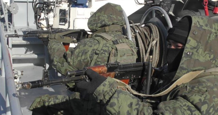 Корабльдерді күзету мен қорғау бойынша оқу-жаттығу өтті