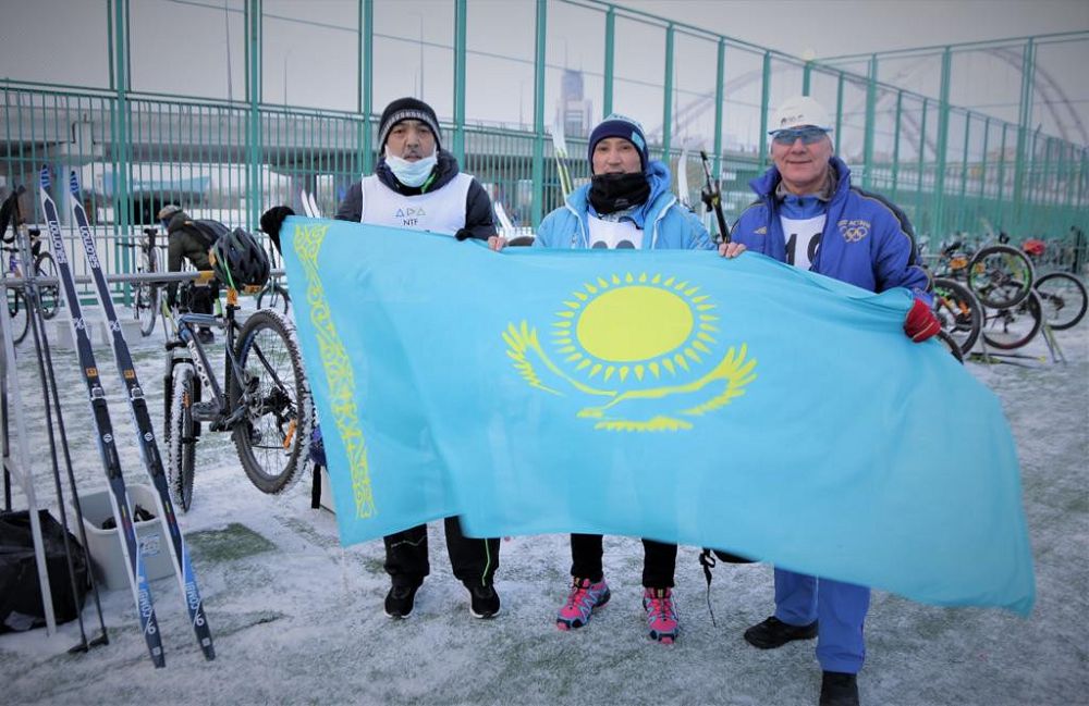 Қысқы триатлон жарысы өтті