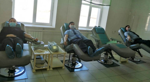Түзеу мекемесі қызметкерлері қан тапсыруды міндет санайды