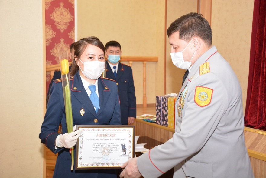СҚО полициясында 374 қыз-келіншек қызмет атқарады