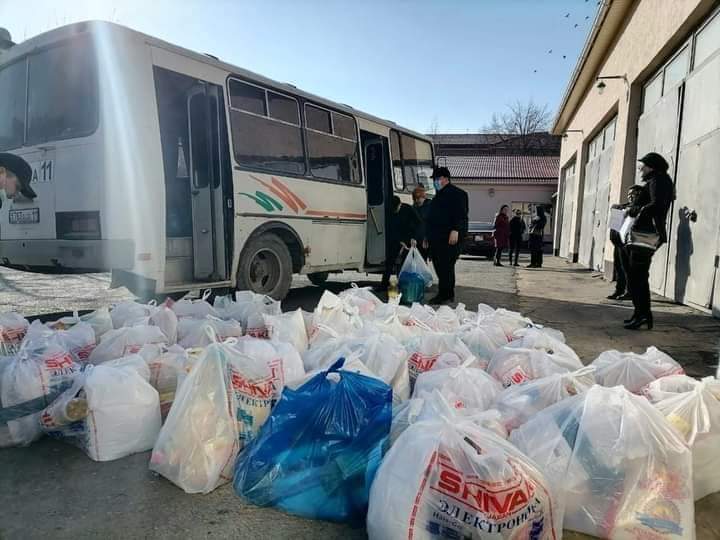 Қызылордада  1000 отбасыға азық-түлік себеті таратылды