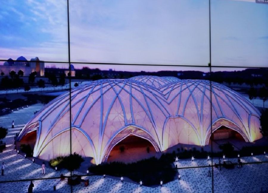 Сауран қалашығы абаттандырылады