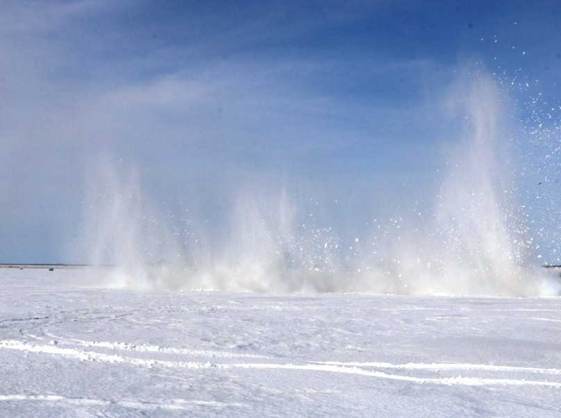СҚО-да су тасқынына дайындық аясында жарылыстар жасалды