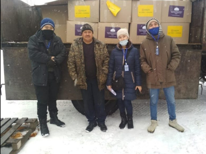 Мереке күндері мыңнан астам отбасы азық-түлік себеттерін алады