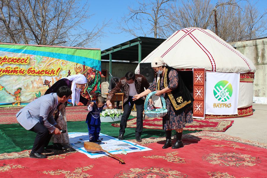 Әулиеата жеріндегі әдемі күн