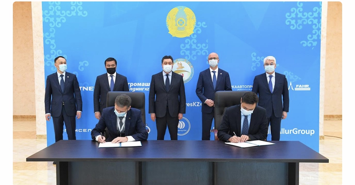 Қазақстанда шина өндіру туралы инвестициялық келісімге қол қойылды