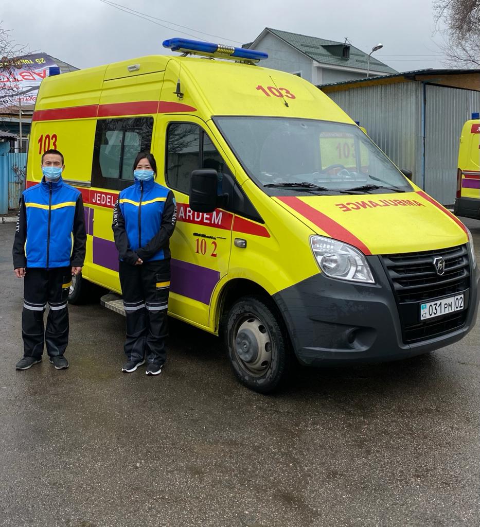 Жедел жәрдем дәрігерлерінің қолында сәби өмірге келді