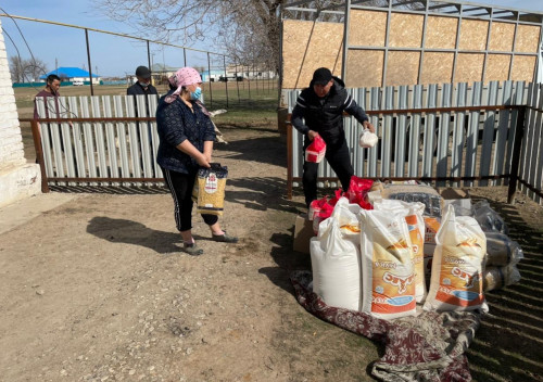 Қасиетті айда қайырымдылық жасады